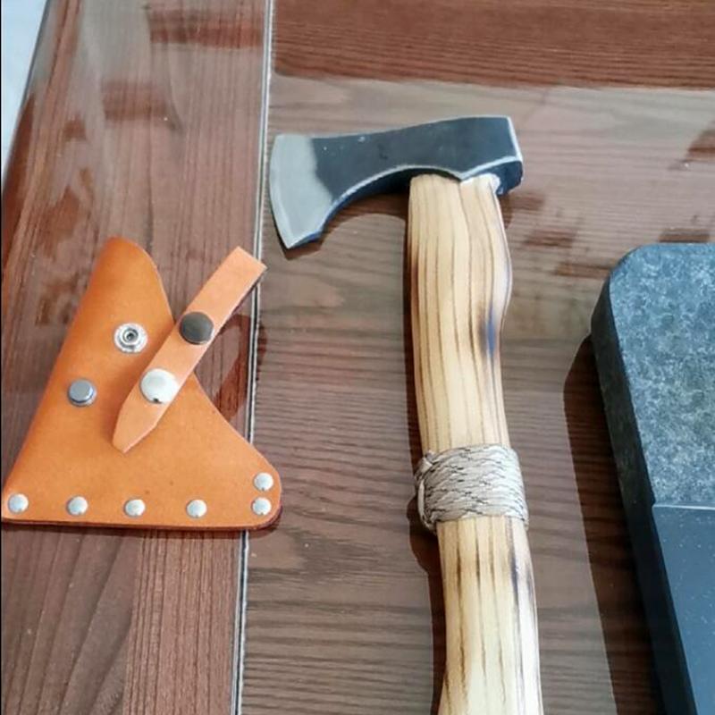 Кожаный чехол для топора, ножны для топора, практичные ножны для топора, чехол для походного лезвия, прочные защитные чехлы для топора