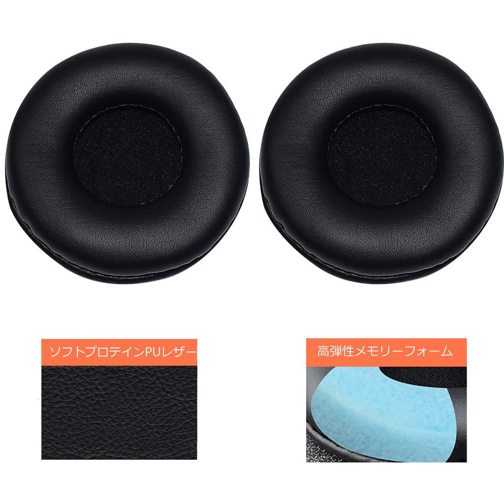Compatible with Sony MDR NC6 AKG K518 K518DJ K518LE K81 Earpad Replacement Earpad Cushion Cover Upgrade for Headset Headphones MDR-NC6 MDR-PQ2