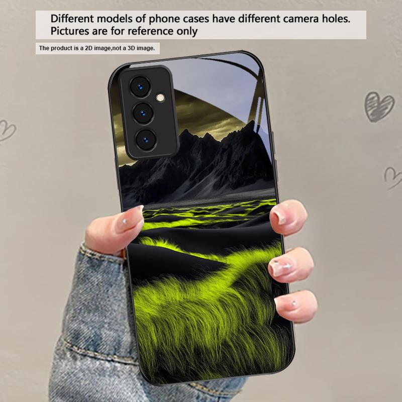Узор «Лесной ручей» для Samsung Galaxy A30 A31 A32 A33 A34 A35 A42 A30s A20 A25 A26 A51 A56 A54 A72 A73 A70 Стеклянный чехол для телефона