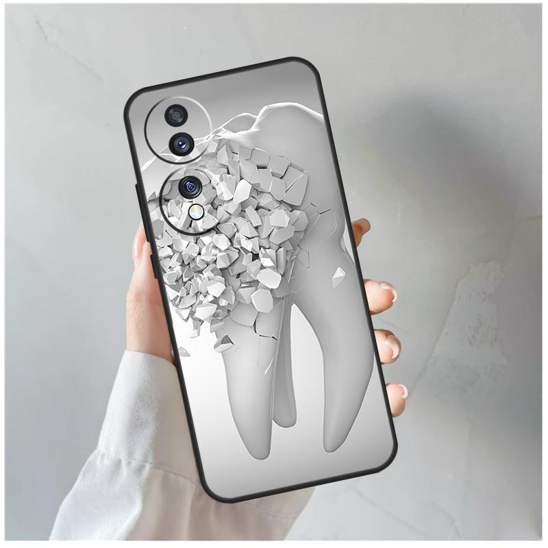 The Dentist Tooth For Honor Magic 8 5 6 7 Pro Case For Honor 200 400 70 90 Lite X8c X8b X9a X9b X9c X9d Win RT