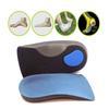 1pair Comfort Fallen Arches Plantar Fasciitis Over Pronation Orthotic Insoles Arch Support 3/4 Insole Shoe Inserts