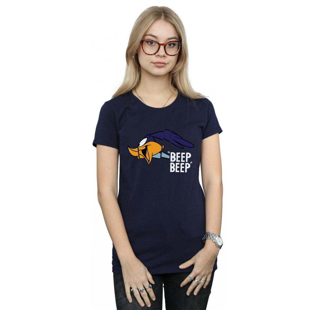 Looney Tunes Womens/Ladies Beep Beep Road Runner Cotton T-Shirt