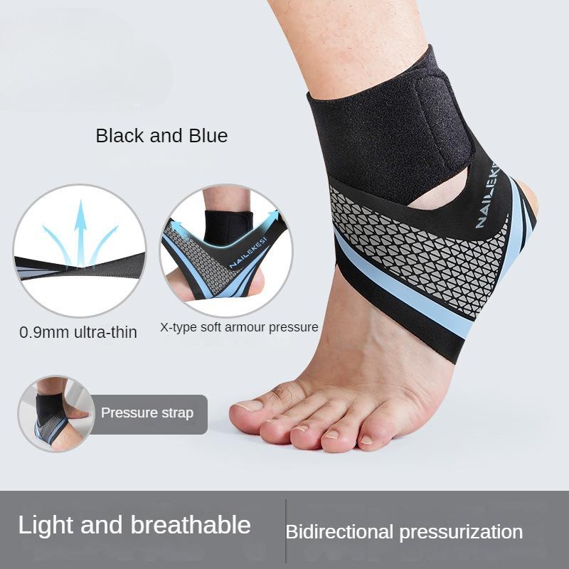 Спортивный бандаж на лодыжку, фиксатор голеностопного сустава против растяжения, бандаж для восстановления связок при растяжении связок