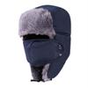 Unisex Warm Trapper with Detachable Mask Windproof Soft Winter Hat