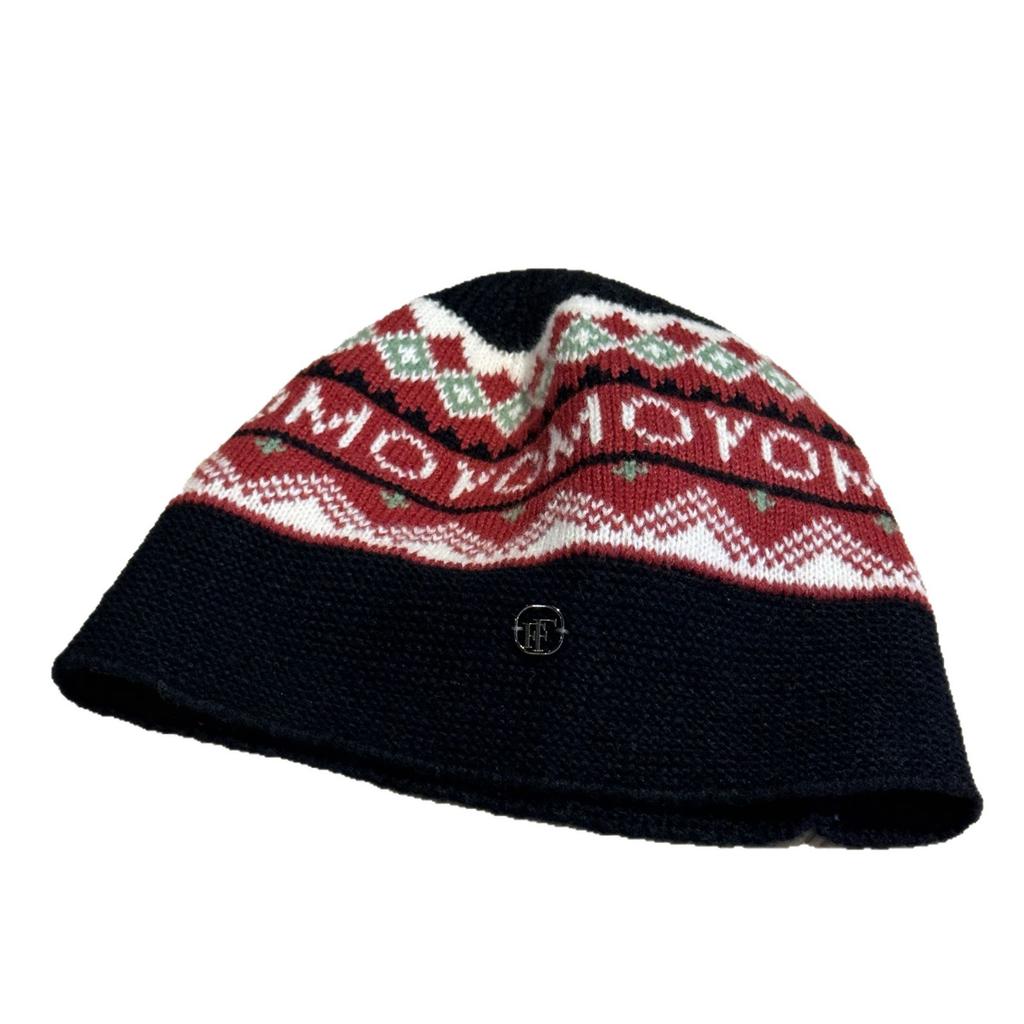Новая шапка бини в стиле Fair Isle с ретро жаккардом и защитой ушей для женщин, осенне-зимняя, холодостойкая и теплая, шерстяная шапка, шляпа-ведро