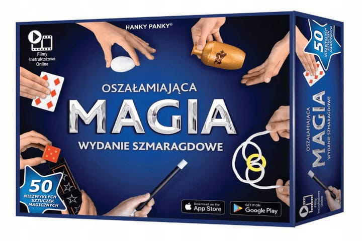Oszałamiająca Magia Sztuczki Magiczne 50 Sztuczek Cartamundi - Promocja