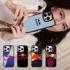 Модный красный логотип B-BullS Коврик для мыши Для iPhone Черный Жесткий пластик 17 Air 16 14 11 15 13 12Pro Max ПК ТПУ Чехол для телефона