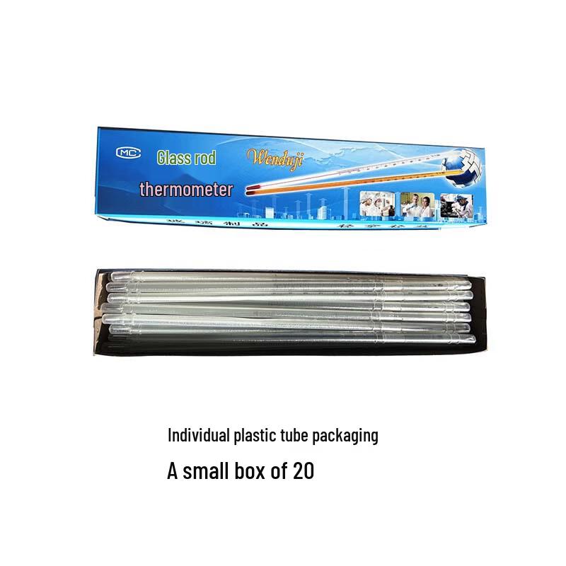 Стеклянный термометр с ртутью