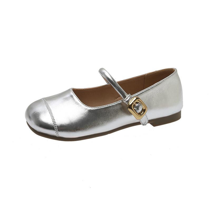 Модные и удобные мягкие туфли с закрытым носком, женские летние темпераментные универсальные нежные туфли Мэри Джейн