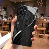 Чехол для телефона с 2D-рисунком и защитным стеклом для Samsung S26 S25 S24 S23 S22 S21 S20 A56 A36 A16