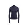 X Stella McCartney Truepurpose Midlayer Jacket Solid Logo Quick-Dry Sports Jacket Women Jackets Legendary-Ink-Blue IB6791