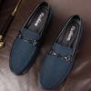 Luxury Brand Men's Comfortable Round Toe Casual Loafers Fashionable Outdoor Men's Breathable and Non Slip Casual Driving Shoes