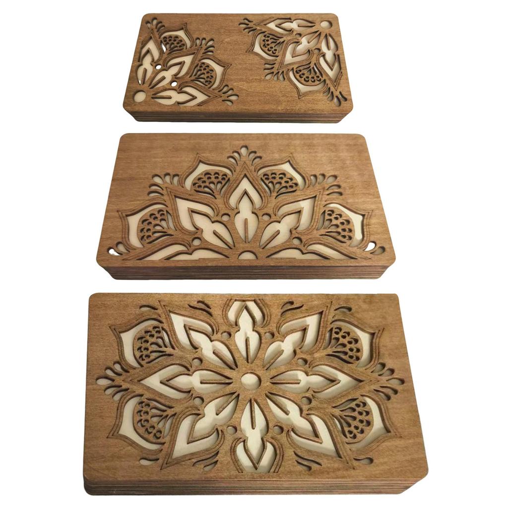 Органайзер для хранения бусин Yousheng, деревянный ящик для хранения с крышкой, многоярусный лоток для сортировки бусин, органайзер для принадлежностей для работы с бусинами для любителей рукоделия из бисера