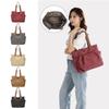 Canvas Bag Tote Bag Women's Shoulder Bag Large Capacity Commuter Tote Bag