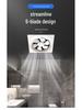 Silent High Suction Kitchen Range Hood & Bathroom Louver Exhaust Fan