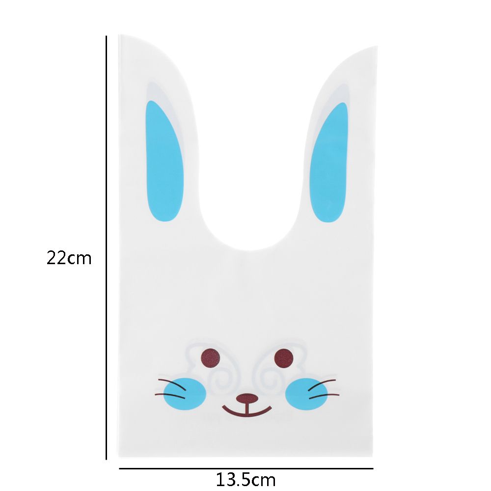 Украшение Праздничные принадлежности Карман для хранения Упаковка для печенья Пасхальный кролик Конфетный пакет Пакеты для печенья с кроликом