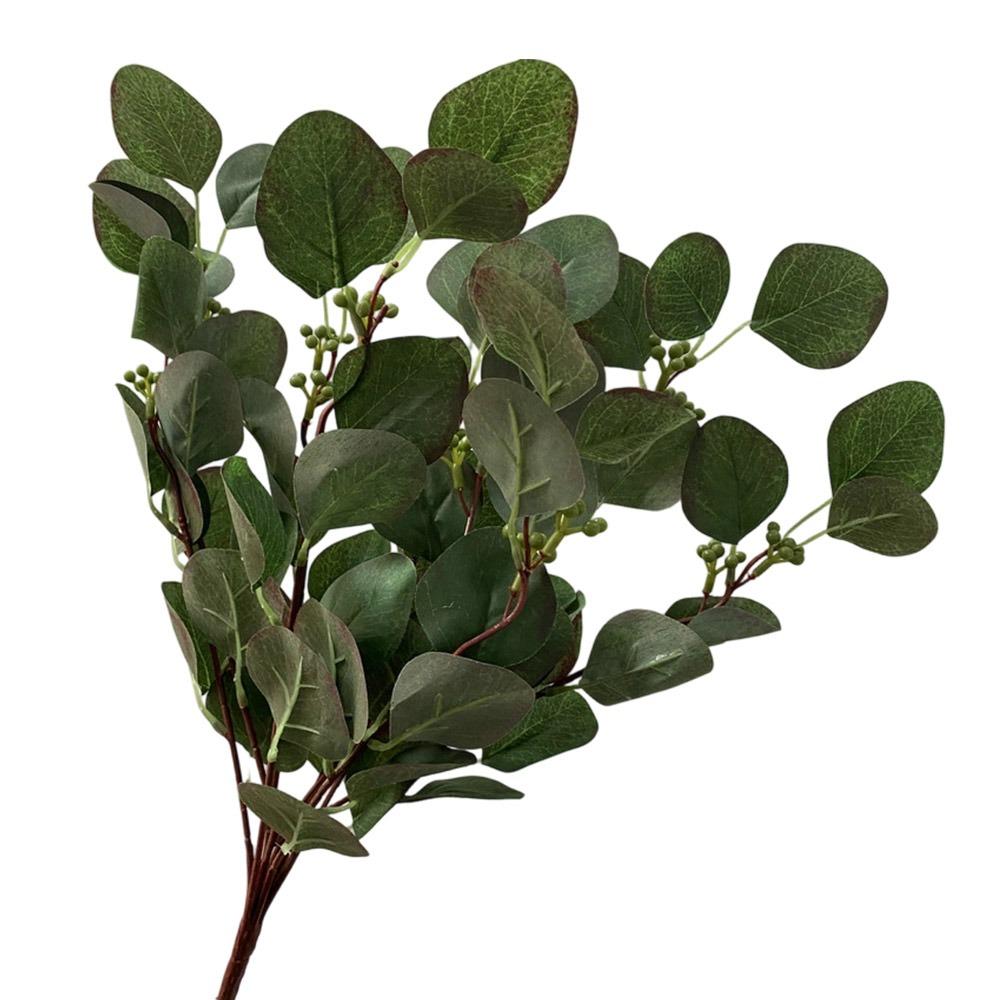 9 Branches Artificial Apple Leaves Multicolor Decorative Leaf Faux Plant Leaves Home Decoration