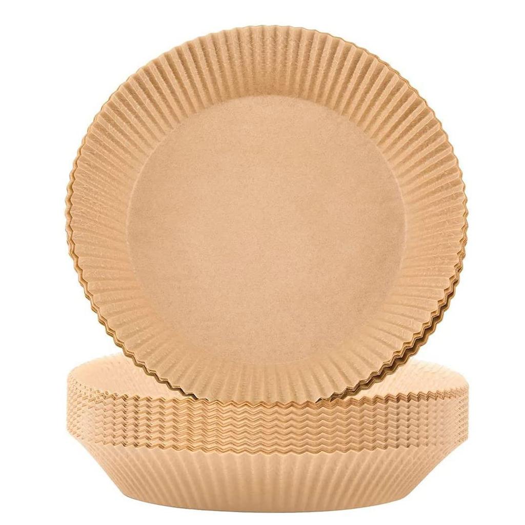 10 шт., бумажная подушечка для фритюрницы, бумага для выпечки, устойчивая к высоким температурам фритюрница