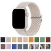 Плетеные эластичные регулируемые ремешки Совместимые для Apple Watch Ultra 2/1 Ремешок 38 мм 40 мм 41 мм 42 мм 44 мм 45 мм 49 мм для Женщин Мужчин