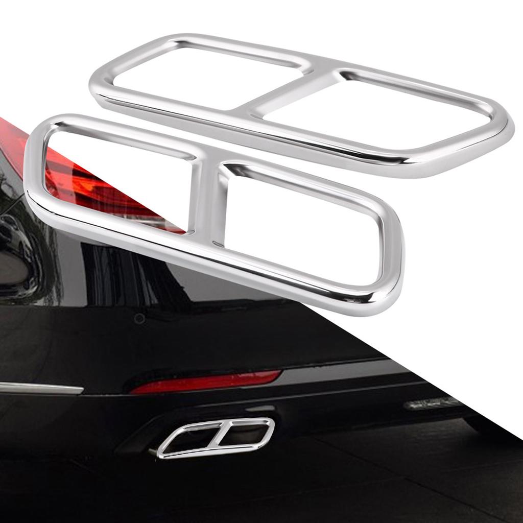 1 пара накладок на заднюю выхлопную трубу для GL X166 13?15 SR Класс W222 W251 10?17