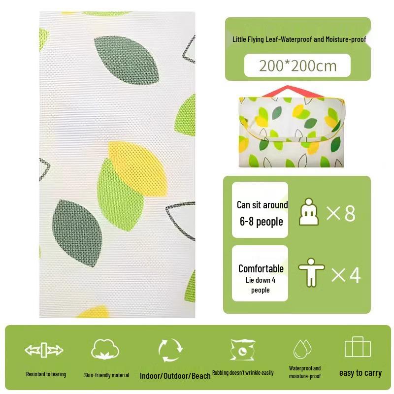 Thick Waterproof Outdoor Picnic Mat – Portable, Moisture-Proof, Foldable Camping Cushion