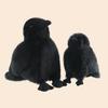 Simulation Crow Doll Plush Toy 15/25/35cm Handmade Cartoon Anime Cute Pillow Cushion Home Decor Kids Birthday Gift