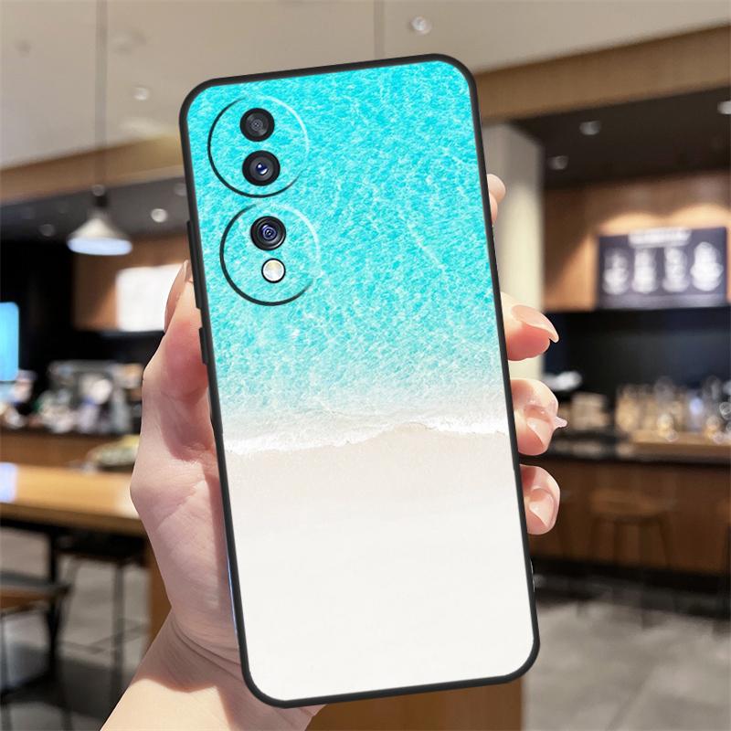 Синие Морские Волны Чехол для Honor Magic 8 6 7 Pro Honor 400 200 70 90 Lite X8b X8c X9a X9b X9c X9d Win RT Чехол