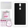 apgo Защитная наклейка-скин на заднюю панель, совместимая с Umidigi Crystal, пленка-обертка, фольга, винил - Узор Карбон Черный