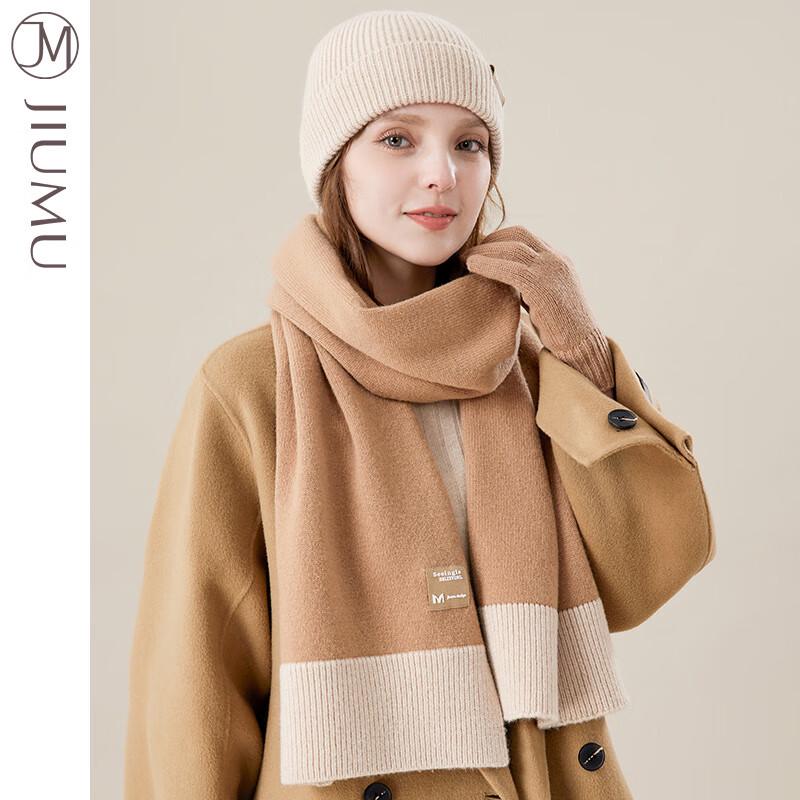 JIUMU Pure Wool Winter 3-Piece Set