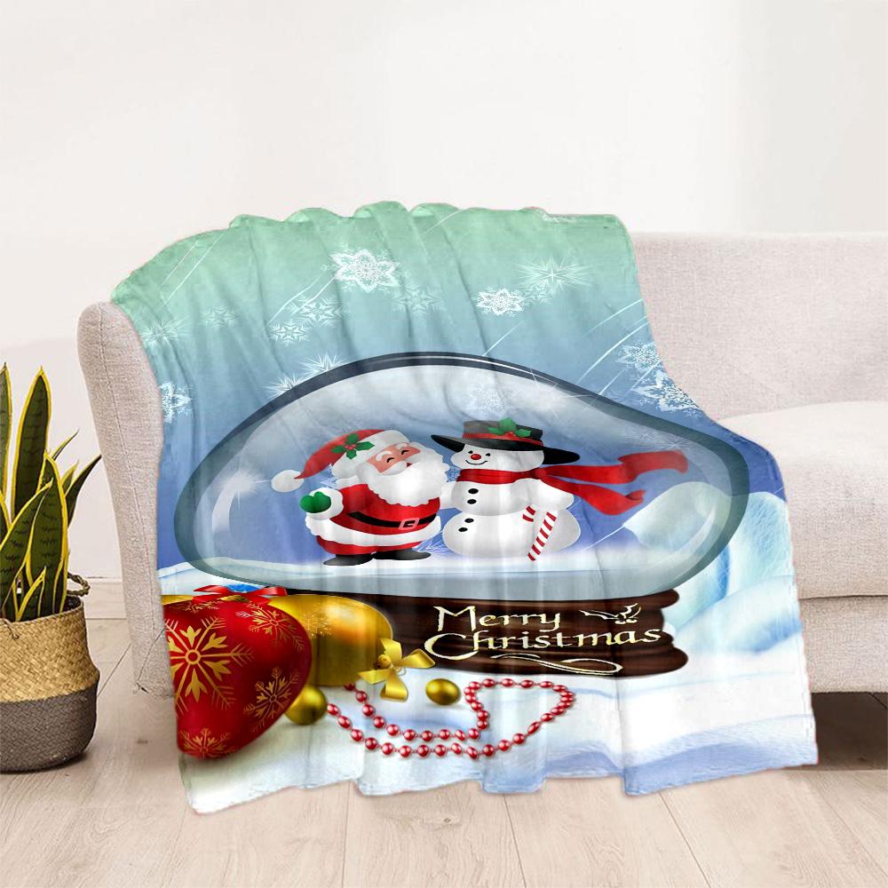 Christmas 53 Blanket Ultra-Soft Perfect for Sofa Picnics Bed All-Season Use Digital Print Birthday Christmas Gift Blanket