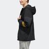 adidas Нео повседневная спортивная ветровка с капюшоном, мужская верхняя одежда, черный FK9947