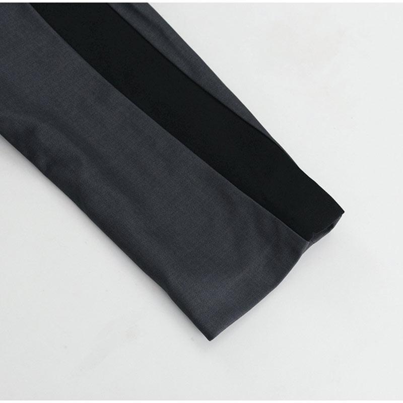 Женский костюм из 2 предметов, элегантный пиджак с карманом на пуговицах и длинным рукавом, высокая талия, прямые брюки, женский офисный наряд 2025 года на весну и осень