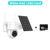 PTZ IP Camera Outdoor Wireless Solar Wifi Camera With Solar Panel 4MP HD Built-in 7800mAh Recharge Battery PIR Human Alarm iCsee