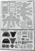 Eduard 1/48 Spitfire Tr.9 Etching Parts (for Airfix) Plastic Model Kit Parts EDU491550 (Airplane)