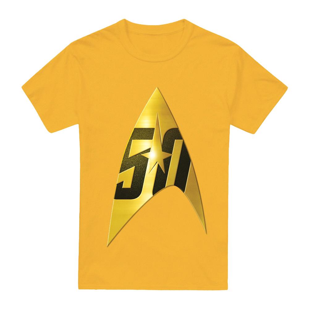 Star Trek Mens 50th Anniversary Delta T-Shirt