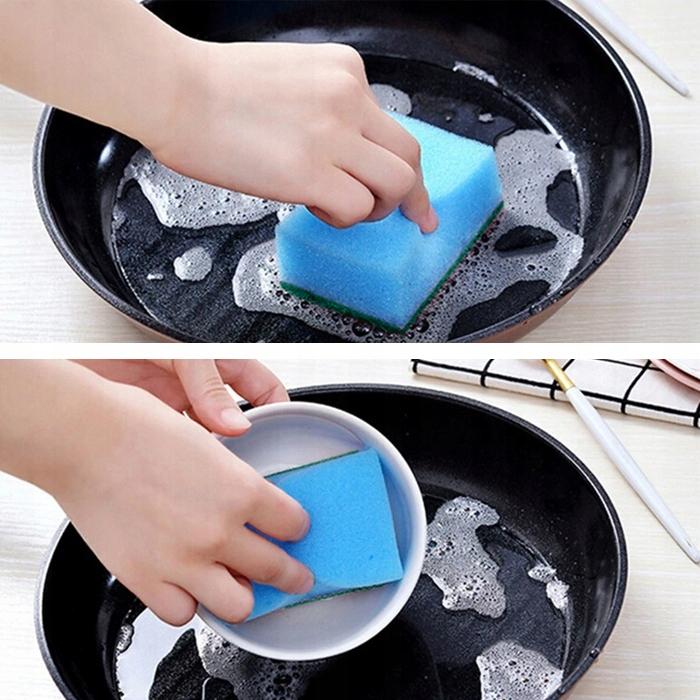 Kitchen Sponge, Kitchen Sponge, Dishwashing Sponge, Set Of 10 Sponges.