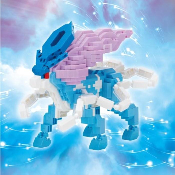 Kawada Nano Block Карманные Монстры Суикун Делюкс Издание NBPM_109 (7x28x21см)