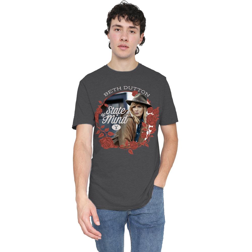 Yellowstone Unisex Adult State Beth Dutton T-Shirt
