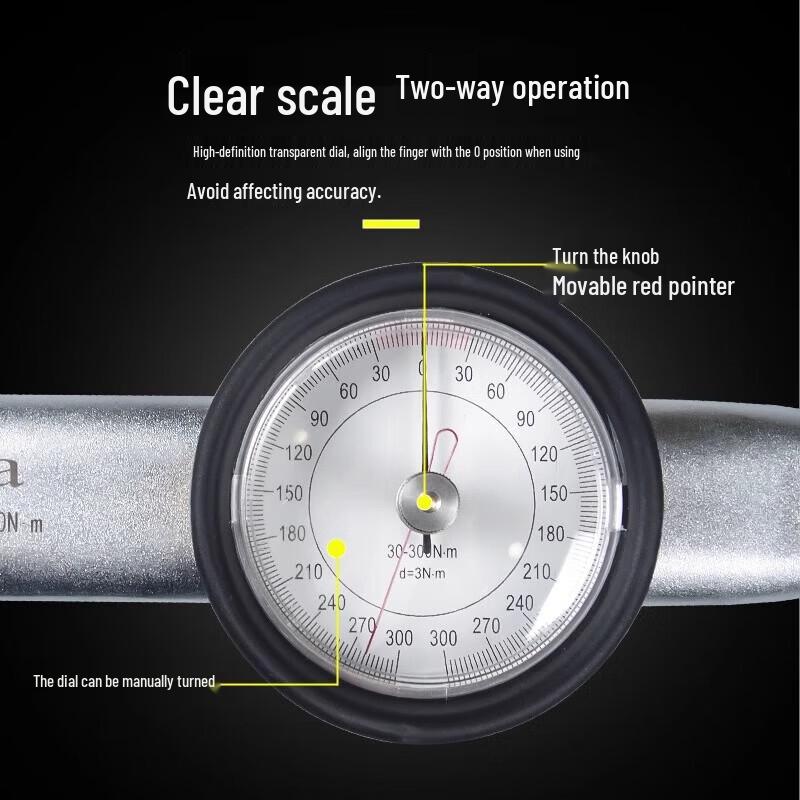 Fanyaa Pointer Type Dial Torque Wrench