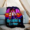 Gracie's Corner printed throw blanket—lightweight,soft,warm;versatile blanket for all seasons—perfect as &air-conditioning throw,nap blanket