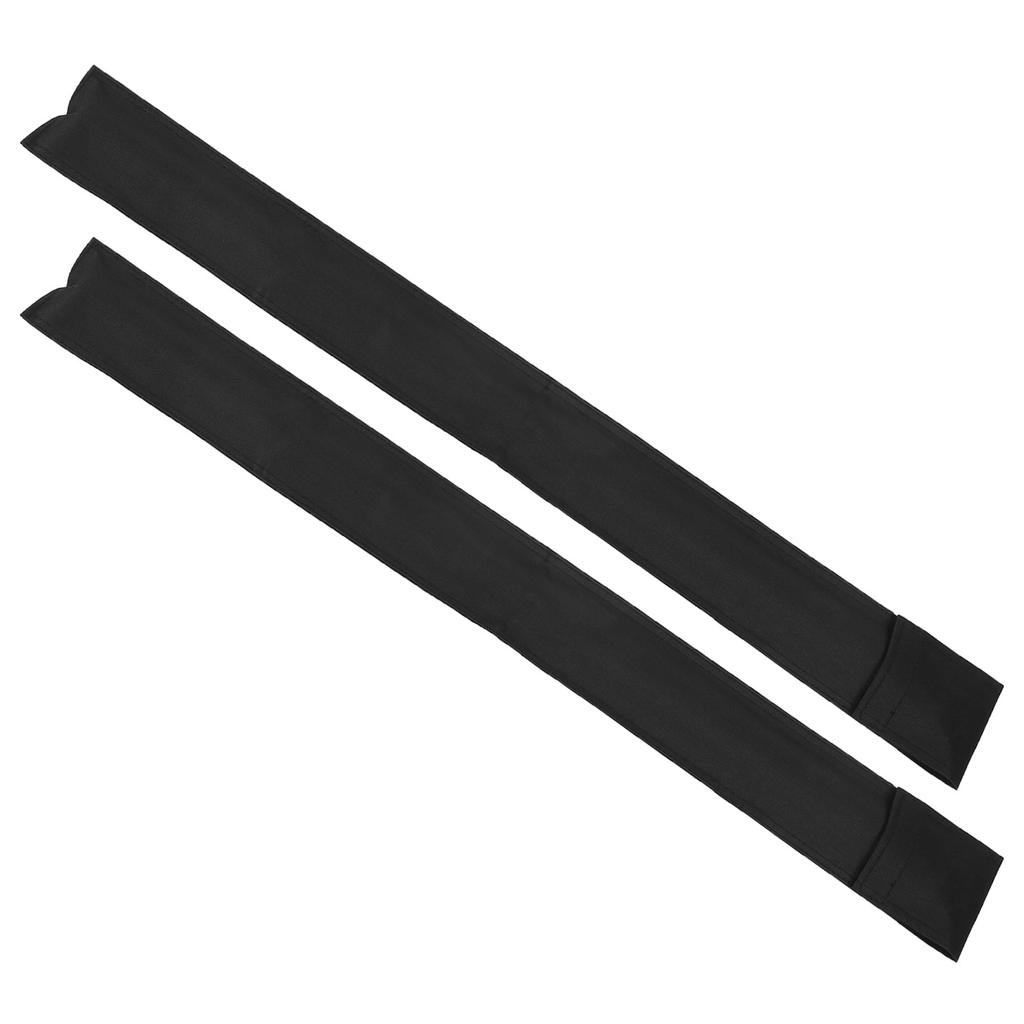 2Pcs 1/2 Type Billiard Cue Storage Bag Pool Table Stick Carrying Case with Adjustable Belt