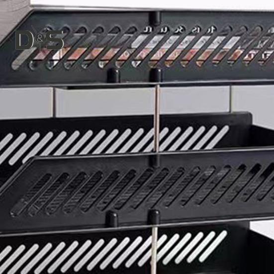 3 Tier Stackable Letter Tray Desk Paper Organizer Plastic File Document Storage Rack for Home Office School