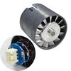 Части для фена с крыльчаткой DC155V 120W Микробесщеточный канальный вентилятор Высоковольтный 100000 об/мин Ультравысокоскоростной бесщеточный двигатель