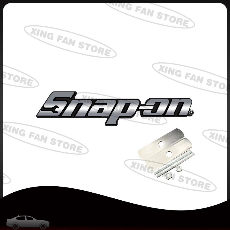 Auto Styling Snap On Tools Box Toolkit Metal Grille Emblem Car Rear Trunk Badge Decal Body Sticker Auto Universal Accessories