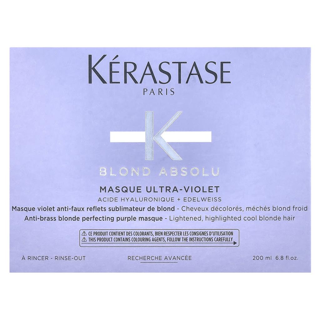 Kerastase, Blonde Absolu, ультрафиолетовая маска, 6,8 жидких унций (200 мл)
