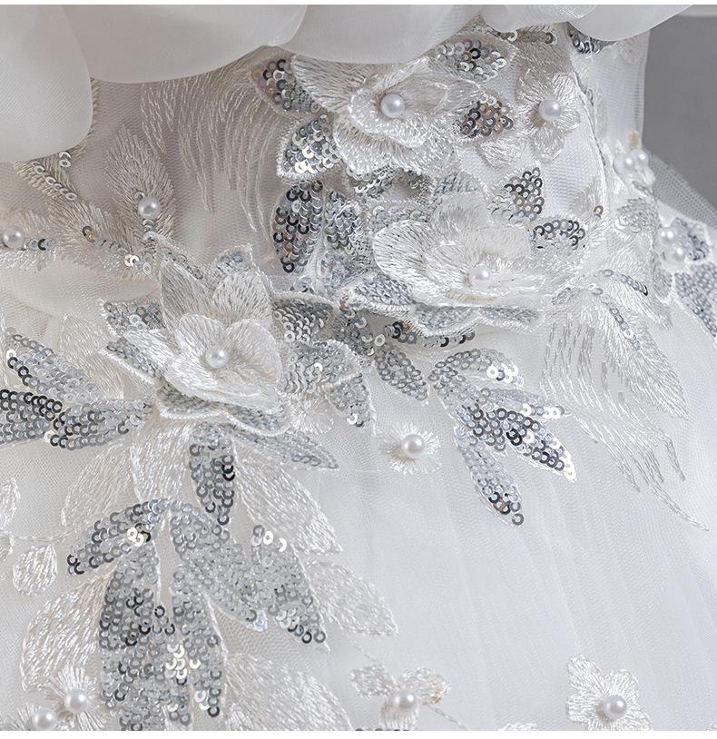 Роскошное формальное платье принцессы из тюля на одно плечо со шлейфом для девочек