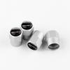 APU1  4PCS Metal Car Badges Wheel Tire Valve Caps Covers Car Accessories For Nissan Nismo X-Trail 1 2 T32 Almera Qashqai Skyline Note