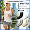 Xiaomi 6 Pairs Summer Cooling Arm Sleeves, High Elastic, Breathable & Ultra-Thin, Quick Dry Sleeves for Outdoor Sports, Unisex