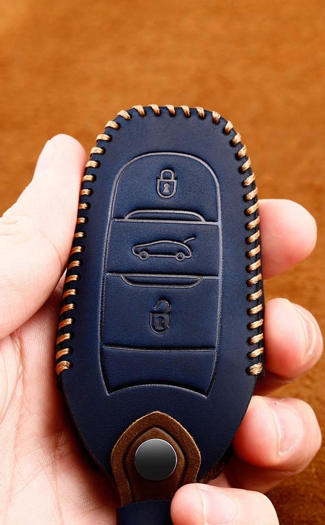 [ontto] Peugeot Dedicated Smart Key Case Key Cover Key Holder for Peugeot Citroen 308