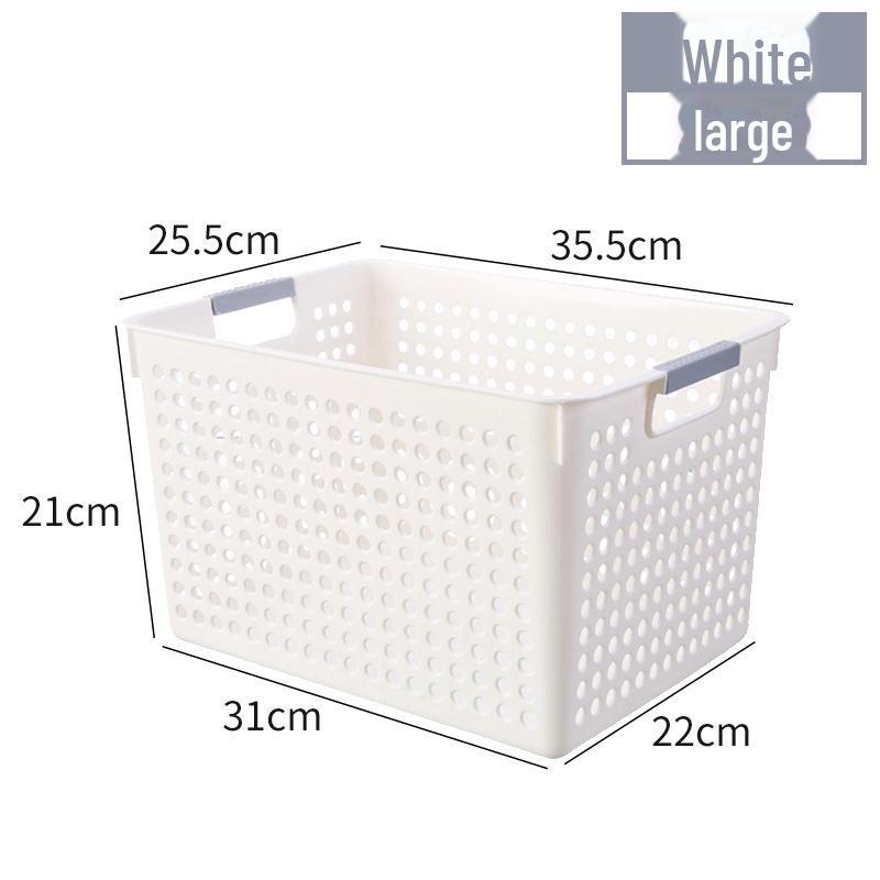 Высокий кухонный шкаф с выдвижной решетчатой корзиной для хранения приправ и круп